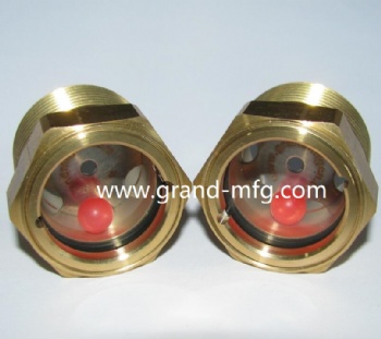 NPT 1 3/4 INCH STAINLESS STEEL OIL SIGHT GLASS WITH REFLECTOR