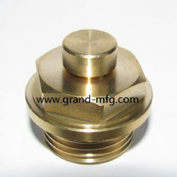 Hydraulic cylinders Brass Filling plug with breather