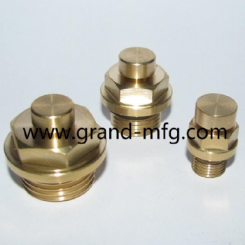 Hydraulic cylinders Air Vent Brass Filling plug with breather