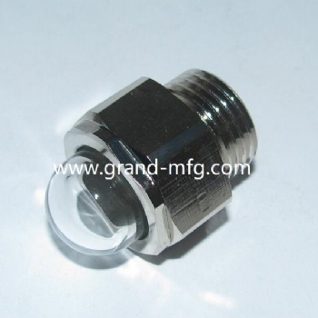 NPT thread 3/8 brass oil level sight gauge oil indicators