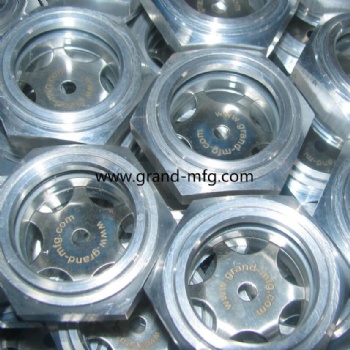 hydraulic Cylinders BullsEye aluminum knob oil sight glass with milled head