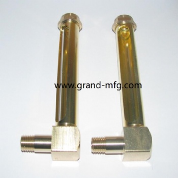 brass oil level gauge hydraulic oil level indicators G3/8