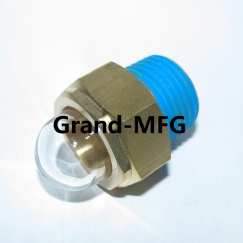 GM-HDN12 brass liquid level sight glass gauge oil indicators