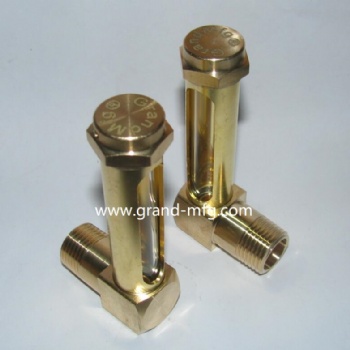 brass oil level gauge oil level indicators NPT thread 1/4