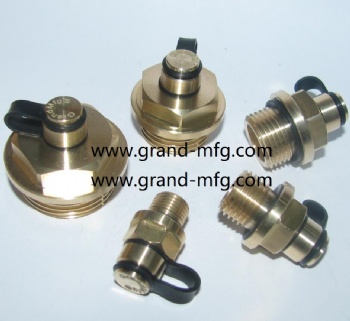 Hydraulic Brass Breather Vent Plugs NPT Thread