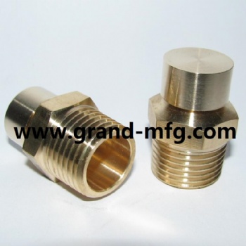 Simple type Hydraulic Brass Breather Vent Plugs with filter NPT Thread