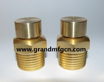 Hexagon Brass Breather Vent Plug with filler