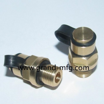 Metric Thread Brass Breather Vent valve with transportation locking seal