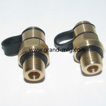 BSP Thread Brass Breather Vent valve with transportation locking seal