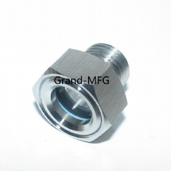 speed reducers steel oil sight glass fused glass oil level sight