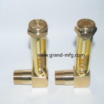 brass oil level gauge hydraulic oil level indicators