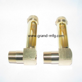 brass oil level gauge oil level indicators NPT thread 3/8