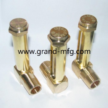 brass oil level gauge oil level indicators NPT thread 3/4