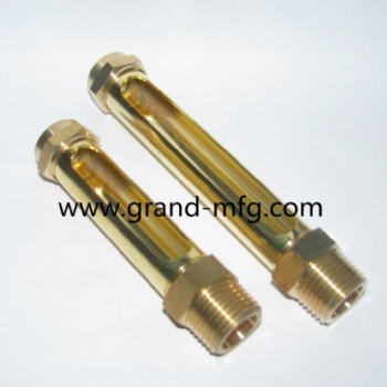 hydraulic oil level indicators brass oil level gauge