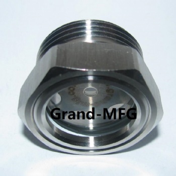 Pressure Vessels SS316 Sight Glass window Plug NPT Thread