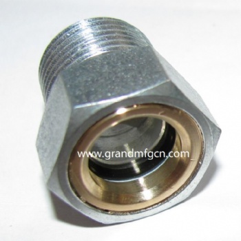 ANSI Pumps NPT Steel zinc plated oil level sight glass oil tank sight gauge