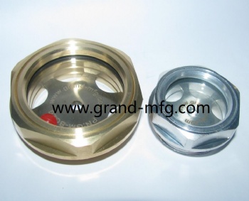 NPT1/2 vacuum compressors Brass Sight Glass Gauge plug Indicator