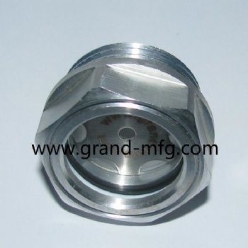 high speed marine gearbox transmission reducer GrandMfg® Aluminum oil sight glass