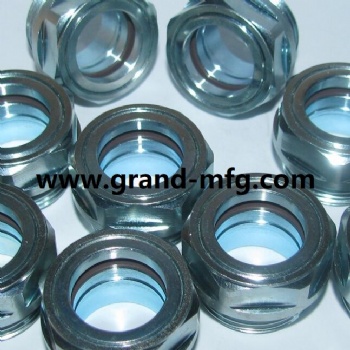 GM-SN34 Plated Steel NPT Liquid GrandMfg® Oil Sight Glass Plug Supplier