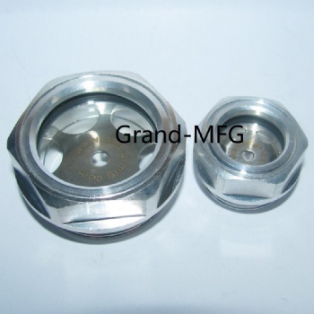 GM-AM20 Gearbox transmission GrandMfg® aluminum liquid sight glass