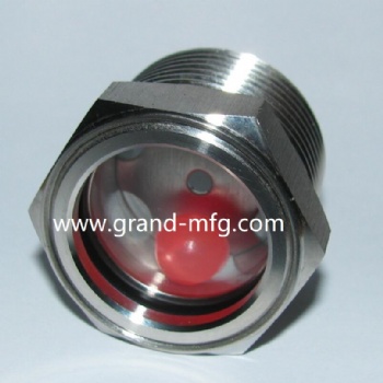 Hex Stainless Steel 304 liquid level sights Oil Sight Glass(NPT Thread)