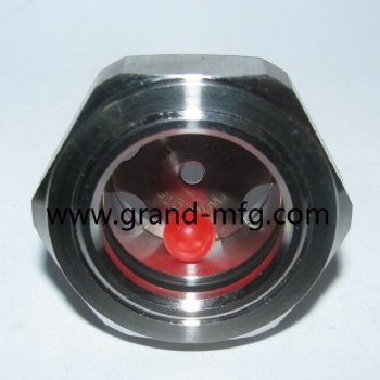 G thread Hexagon Stainless Steel 304 Oil Sight Glass