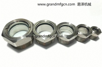 M33x1.5 Hexagon Stainless Steel 304 Oil Sight Glass(Metric-Thread)