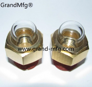 M12X1.5鼓风机黄铜油位器液位计视镜堵头油镜堵头
