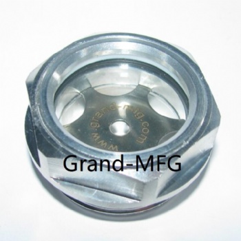 Hydraulic oil tank sight glass metric thread M36X1.5 M42X1.5 supplied